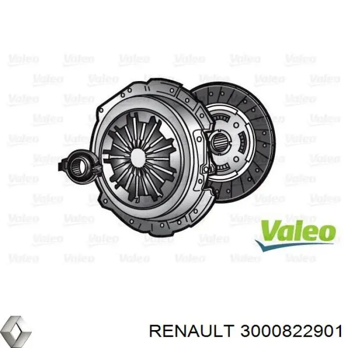 Сцепление 3000822901 Renault (RVI)