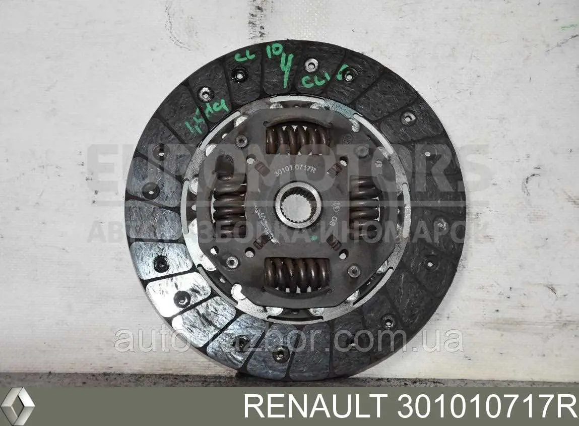 301010717R Renault (RVI) disco de embraiagem