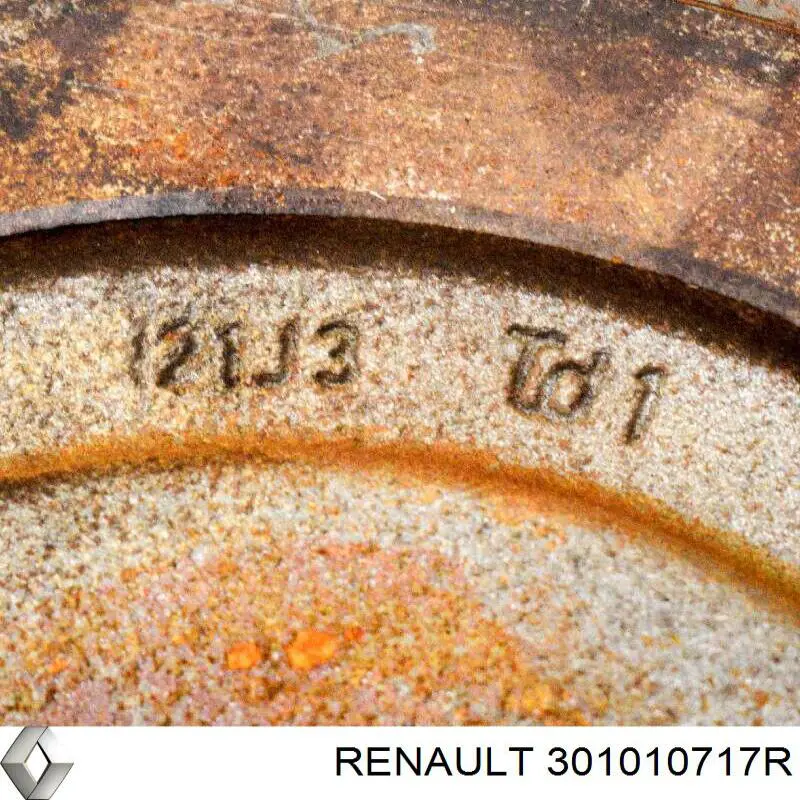 301010717R Renault (RVI) Диск сцепления ведомый