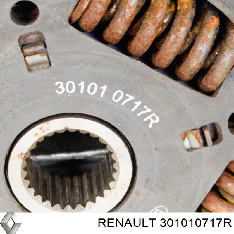 Диск сцепления Renault (RVI) 301010717R