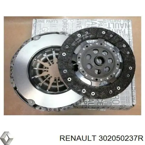 302050237R Renault (RVI) kit de embraiagem (3 peças)