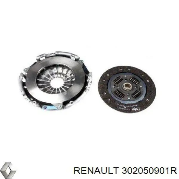 Купить 302050901R Renault (RVI) Комплект сцепления (диск, корзина, подшипник)