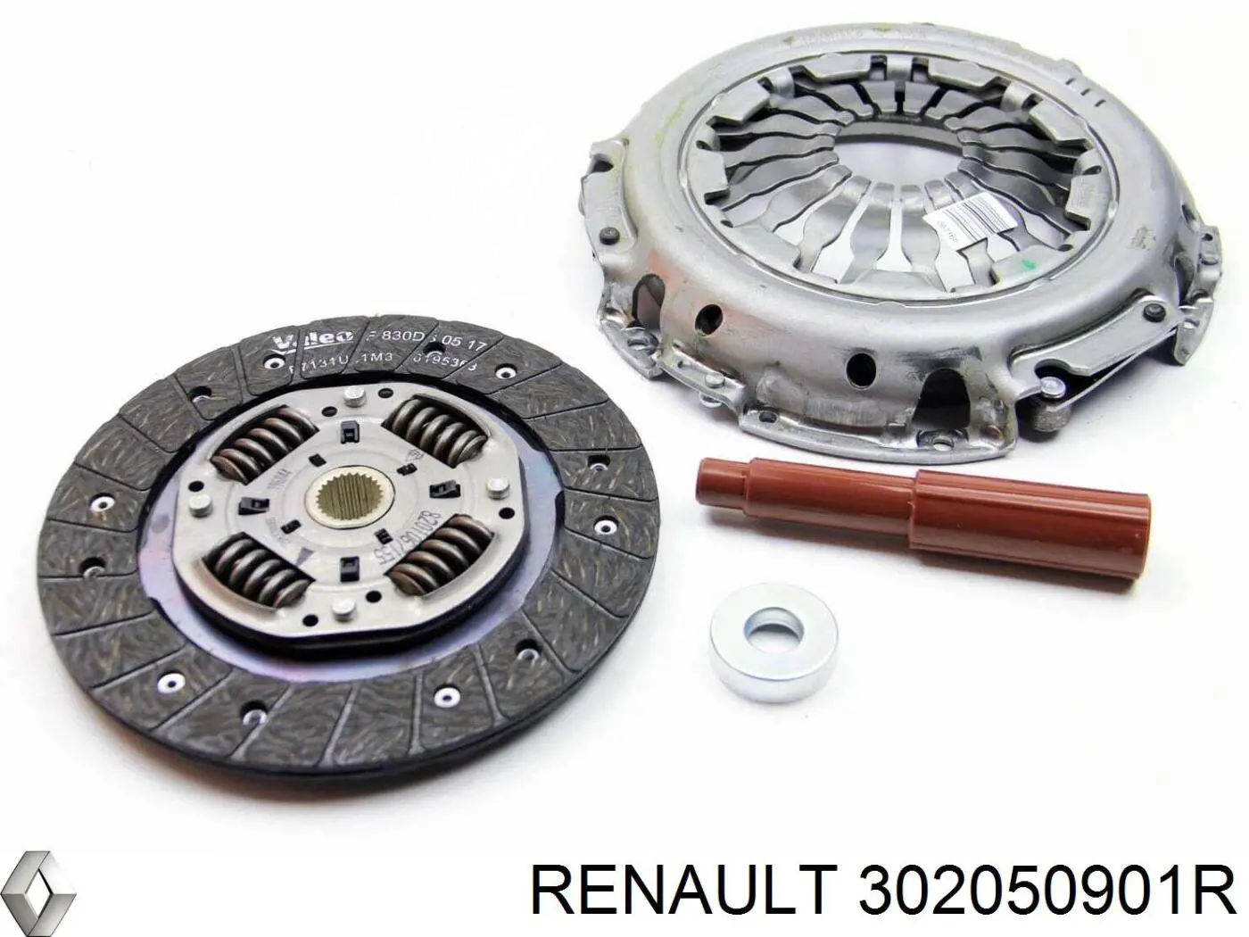 302050901R Renault (RVI) kit de embraiagem (3 peças)