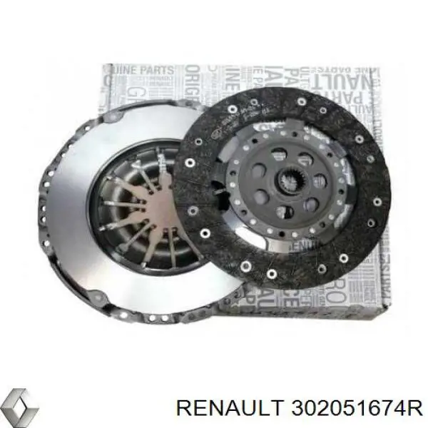 302051674R Renault (RVI) сцепление