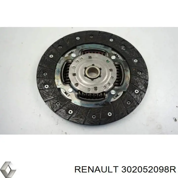 302052098R Renault (RVI) kit de embraiagem (3 peças)