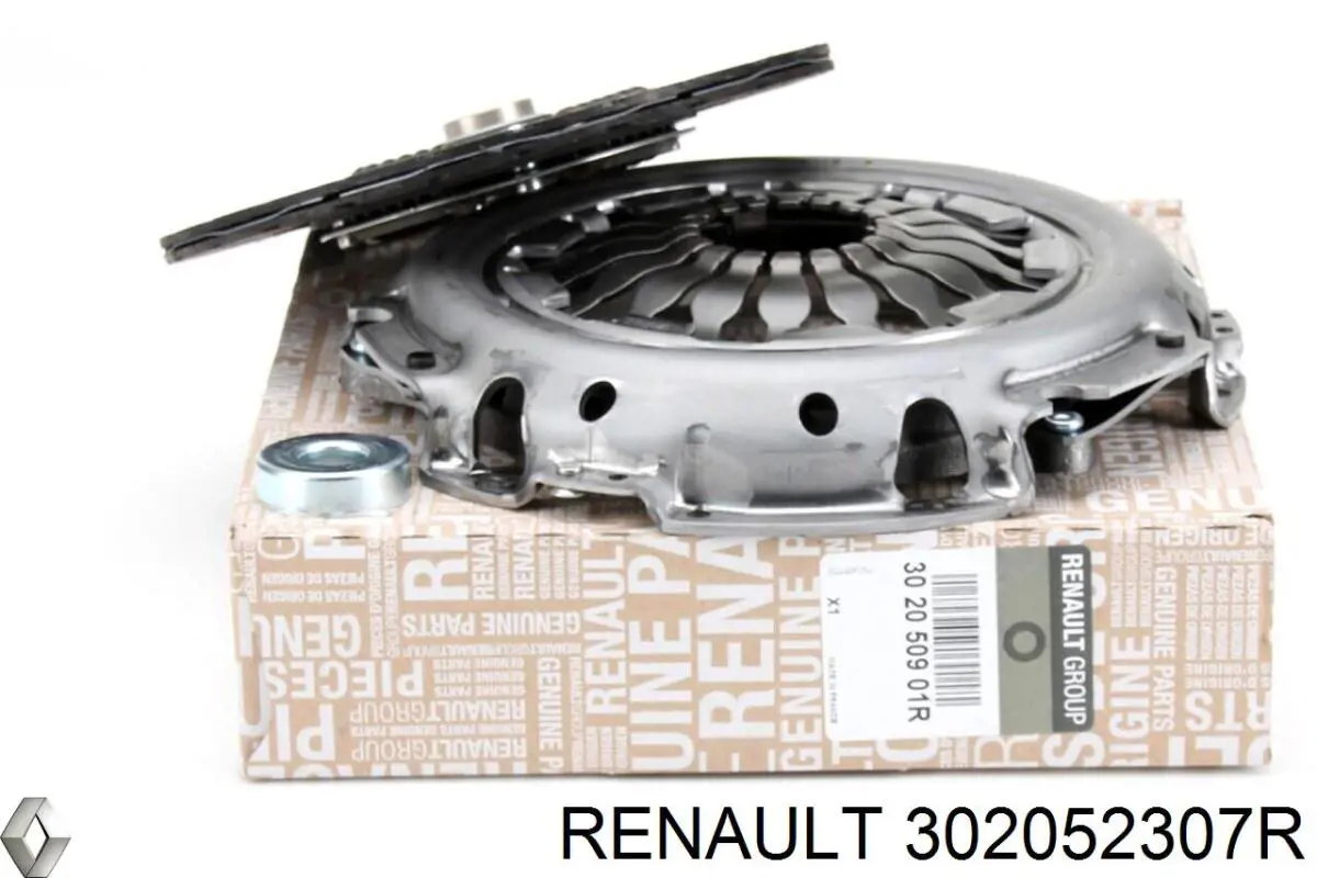 Купить 302052307R Renault (RVI) Комплект сцепления (диск, корзина, подшипник)