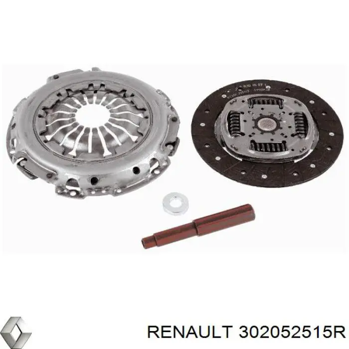 302052515R Renault (RVI) kit de embraiagem (3 peças)