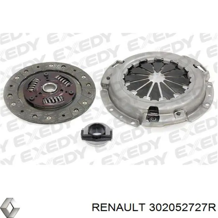 Сцепление 302052727R Renault (RVI)