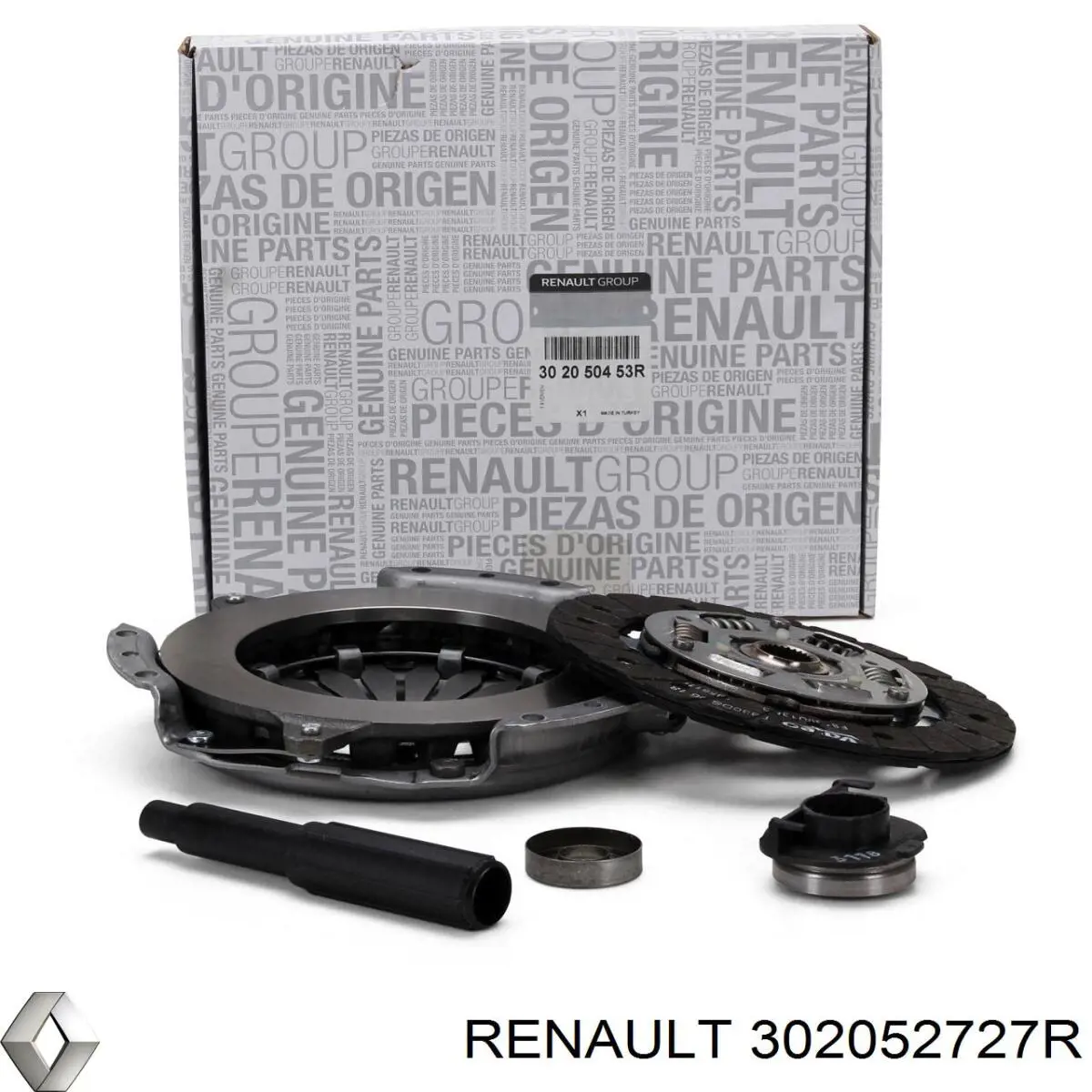 Комплект сцепления Renault (RVI) 302052727R