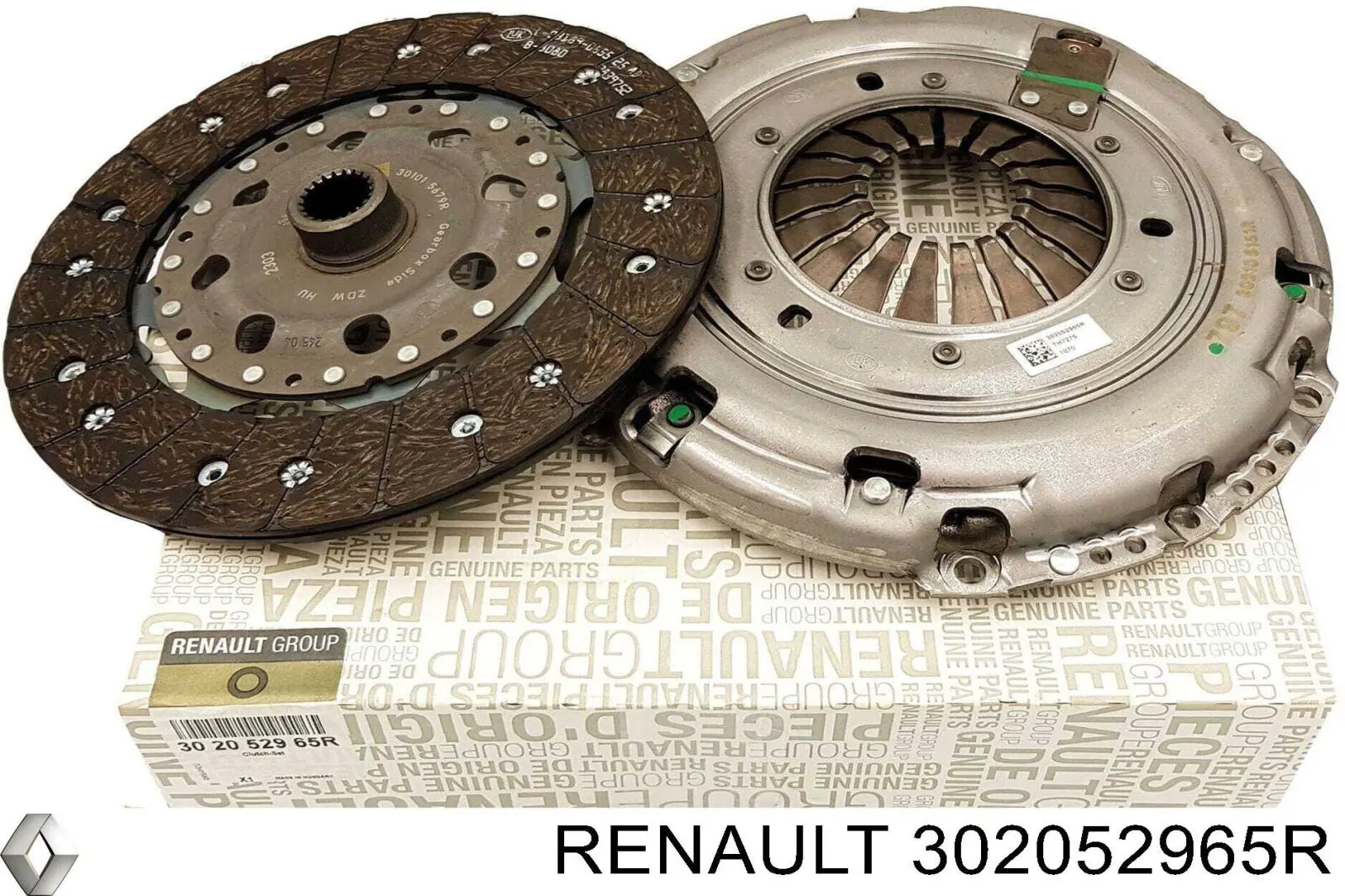 Купить 302052965R Renault (RVI) Комплект сцепления (диск, корзина, подшипник)