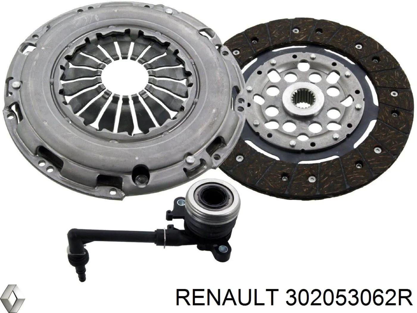 Комплект сцепления (3 части) Renault (RVI) 302053062R цена, от 554.23 USD