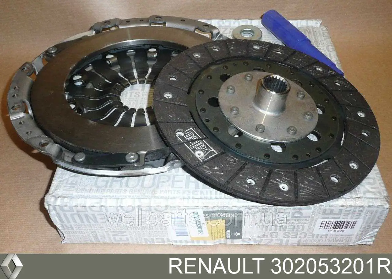 302052315R Renault (RVI) kit de embraiagem (3 peças)