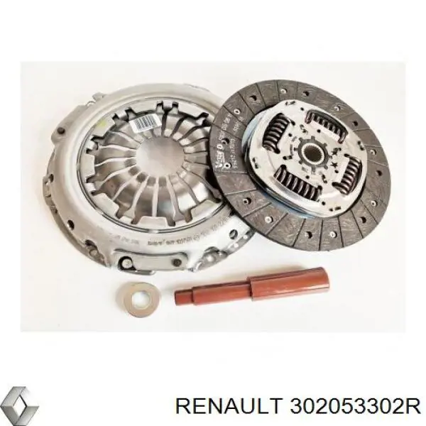 Комплект сцепления (3 части) Renault (RVI) 302053302R цена, от 179.08 USD