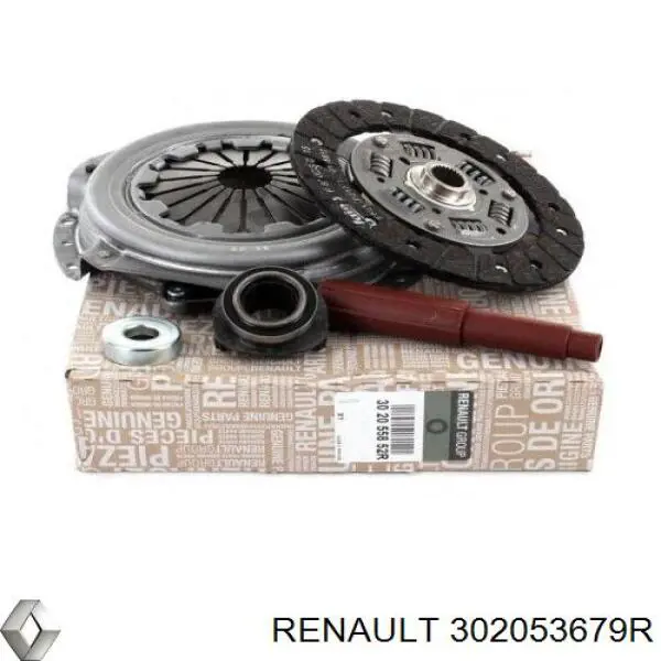 Купить 302053679R Renault (RVI) Комплект сцепления (диск, корзина, подшипник)