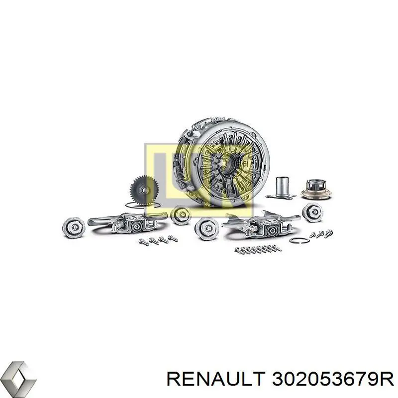 Комплект сцепления (3 части) Renault (RVI) 302053679R цена, от 192.57 USD