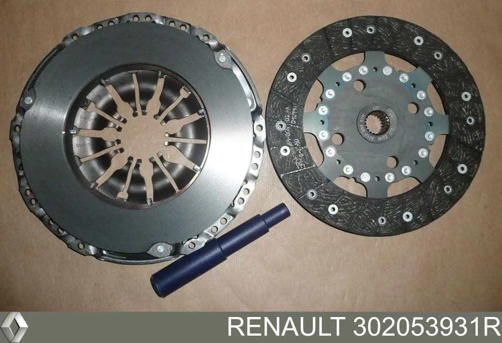 302053931R Renault (RVI) kit de embraiagem (3 peças)