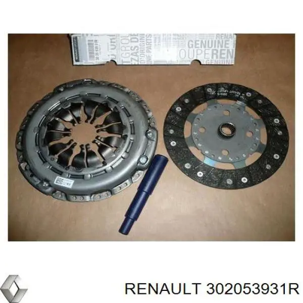 302053931R RENAULT Embrague original y equivalente