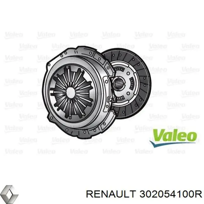 302054100R Renault (RVI) сцепление