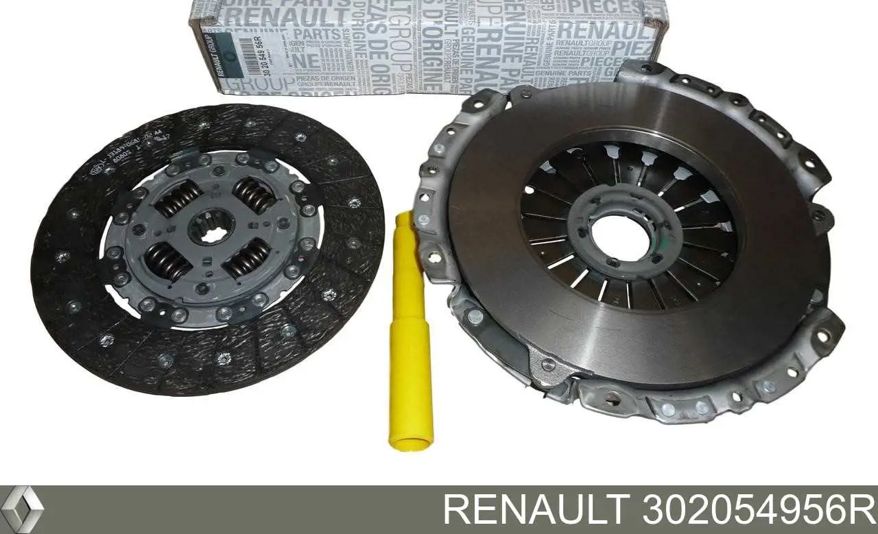 302054956R Renault (RVI) kit de embraiagem (3 peças)