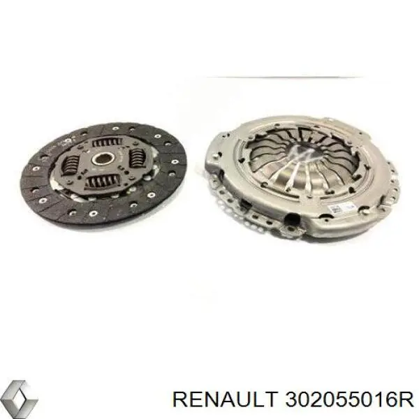 Комплект сцепления (3 части) Renault (RVI) 302055016R цена, от 100.84 USD