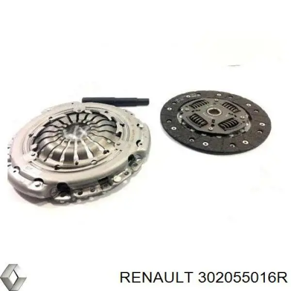 Купить 302055016R Renault (RVI) Комплект сцепления (диск, корзина, подшипник)