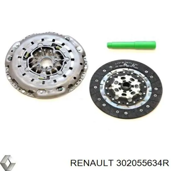 Комплект сцепления (3 части) Renault (RVI) 302055634R цена, от 140.85 USD