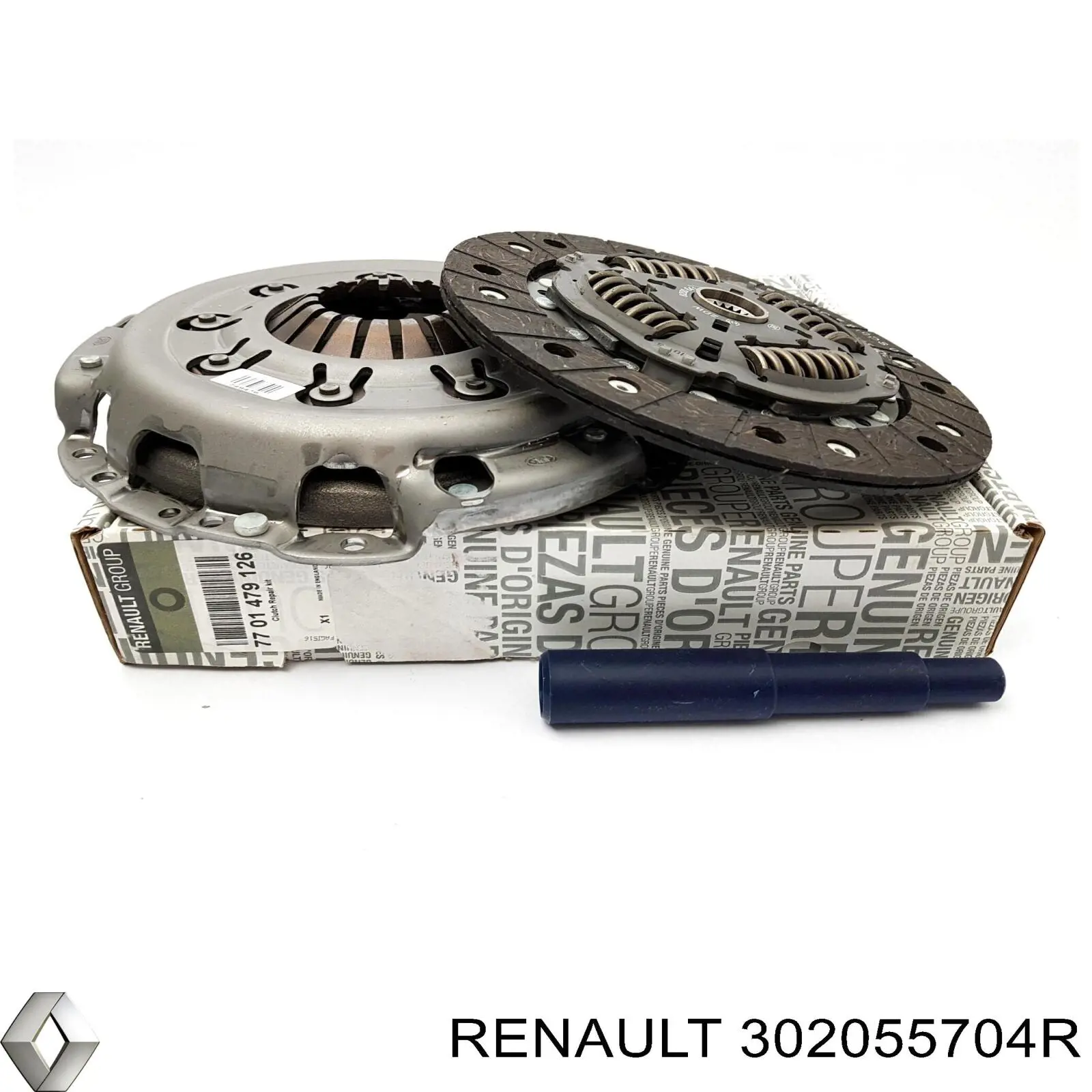 Комплект сцепления (3 части) Renault (RVI) 302055704R цена, от 142.01 USD