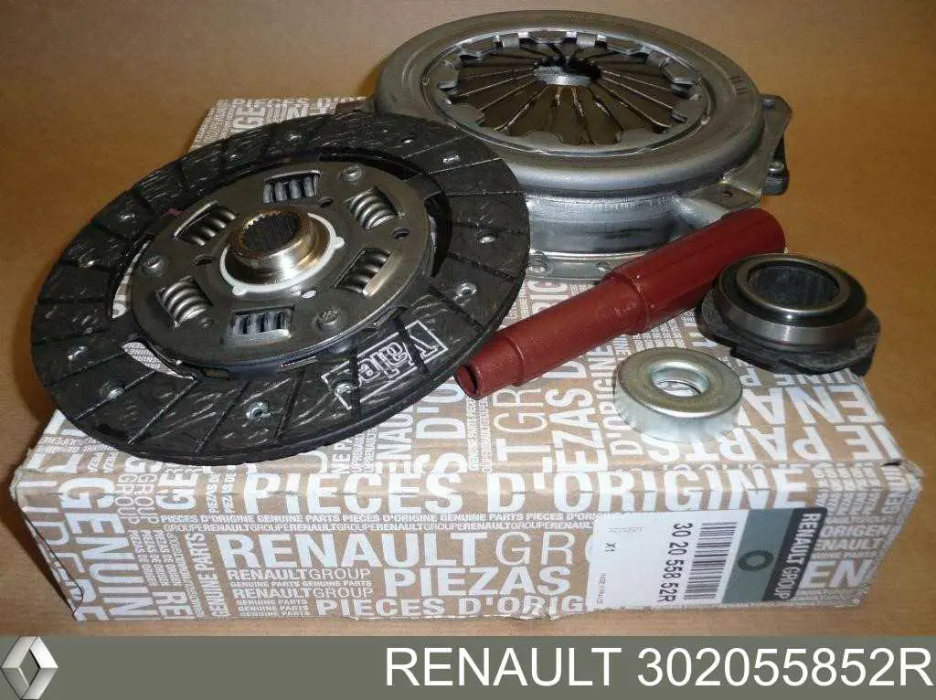 302055852R Renault (RVI) kit de embraiagem (3 peças)