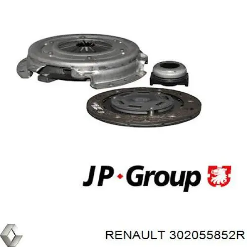 Комплект сцепления (3 части) Renault (RVI) 302055852R цена, от 55.55 USD