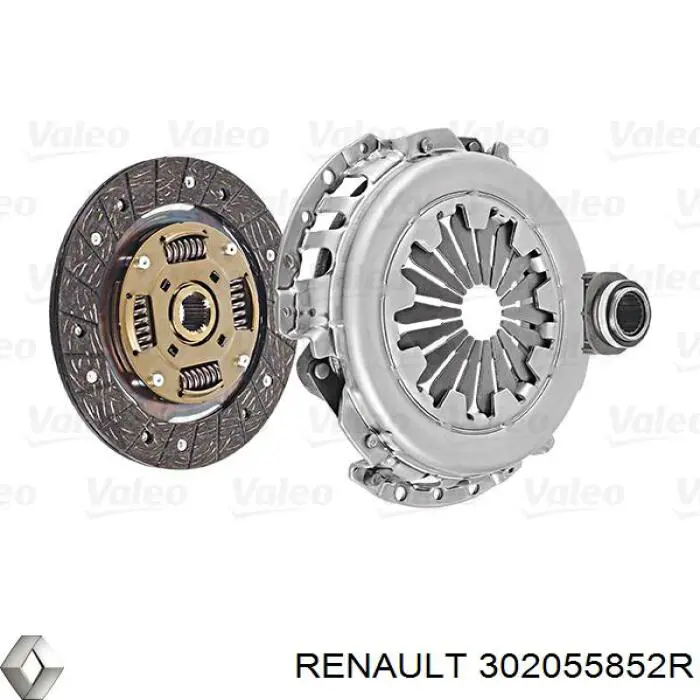 Купить 302055852R Renault (RVI) Комплект сцепления (диск, корзина, подшипник)