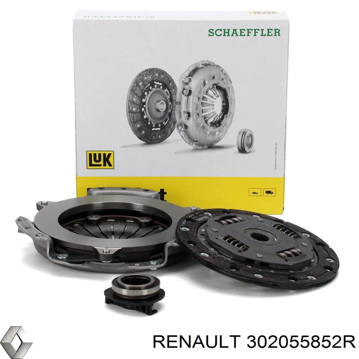 Комплект сцепления Renault (RVI) 302055852R