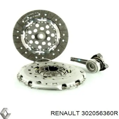 Комплект сцепления (3 части) Renault (RVI) 302056360R цена, от 209.53 USD