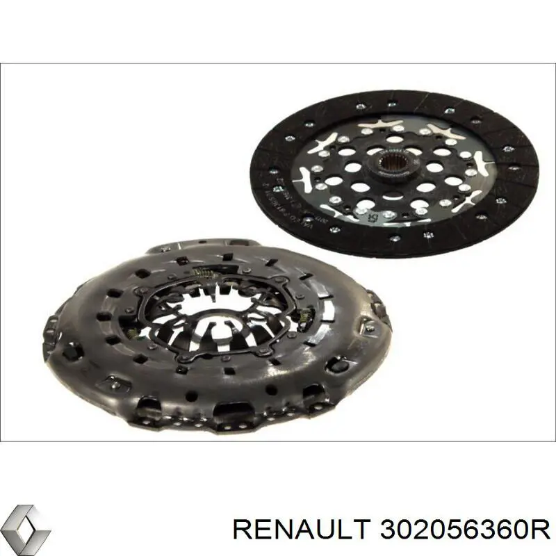 Купить 302056360R Renault (RVI) Комплект сцепления (диск, корзина, подшипник)
