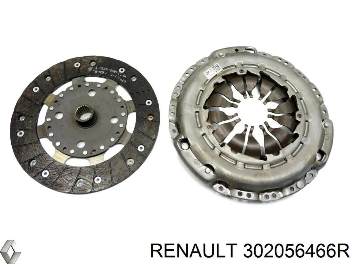 Купить 302056466R Renault (RVI) Комплект сцепления (диск, корзина, подшипник)