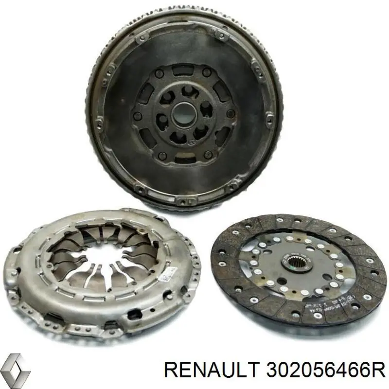 Комплект сцепления (3 части) Renault (RVI) 302056466R цена, от 114.23 USD
