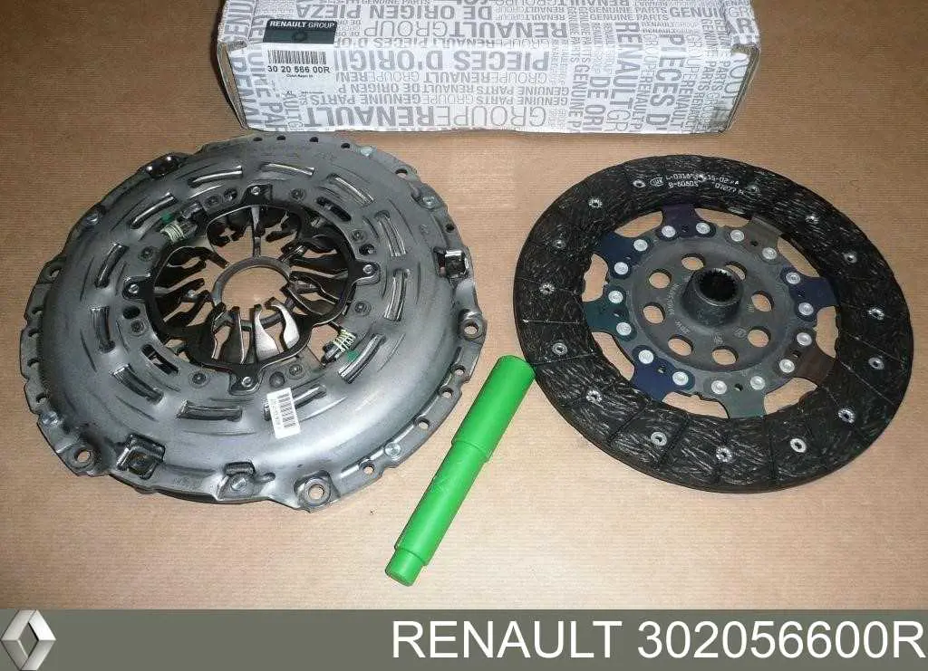 302056600R Renault (RVI) kit de embraiagem (3 peças)
