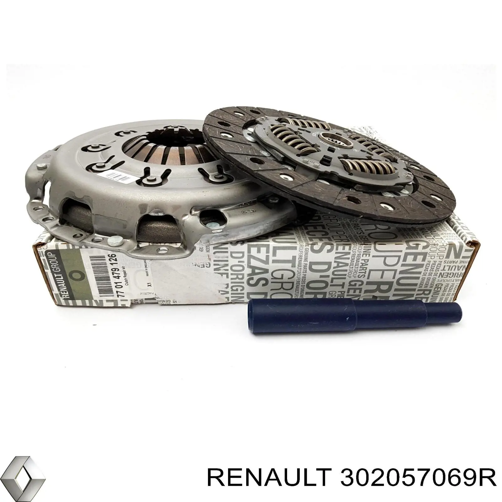 Комплект сцепления Renault (RVI) 302057069R
