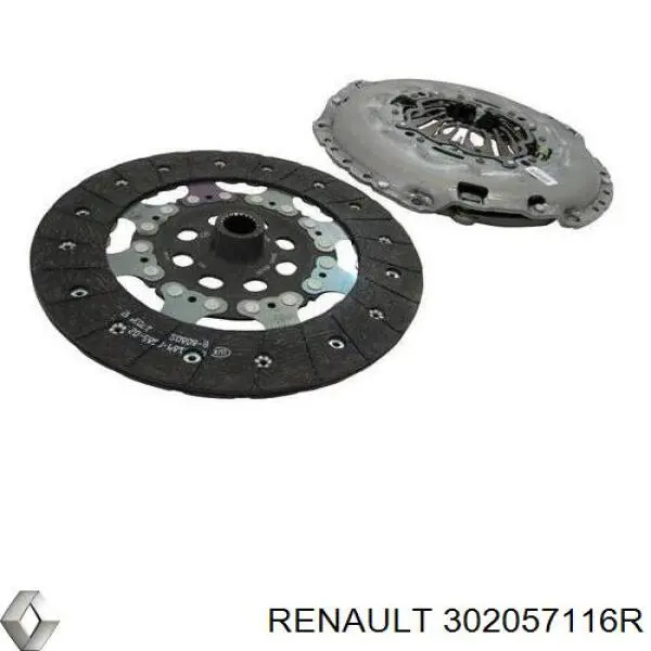 Купить 302057116R Renault (RVI) Комплект сцепления (диск, корзина, подшипник)