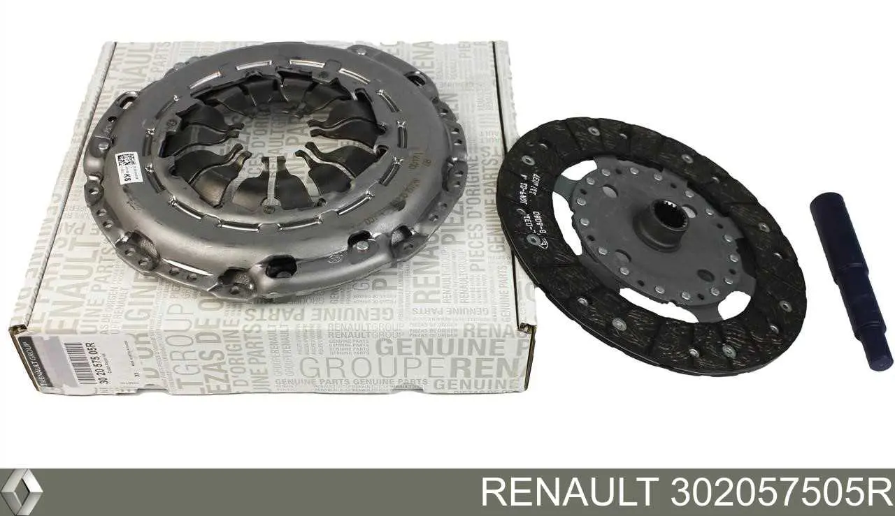 302057505R Renault (RVI) kit de embraiagem (3 peças)