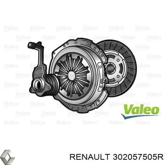 Сцепление 302057505R Renault (RVI)