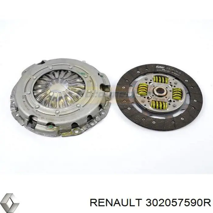Комплект сцепления (3 части) Renault (RVI) 302057590R цена, от 159.86 USD