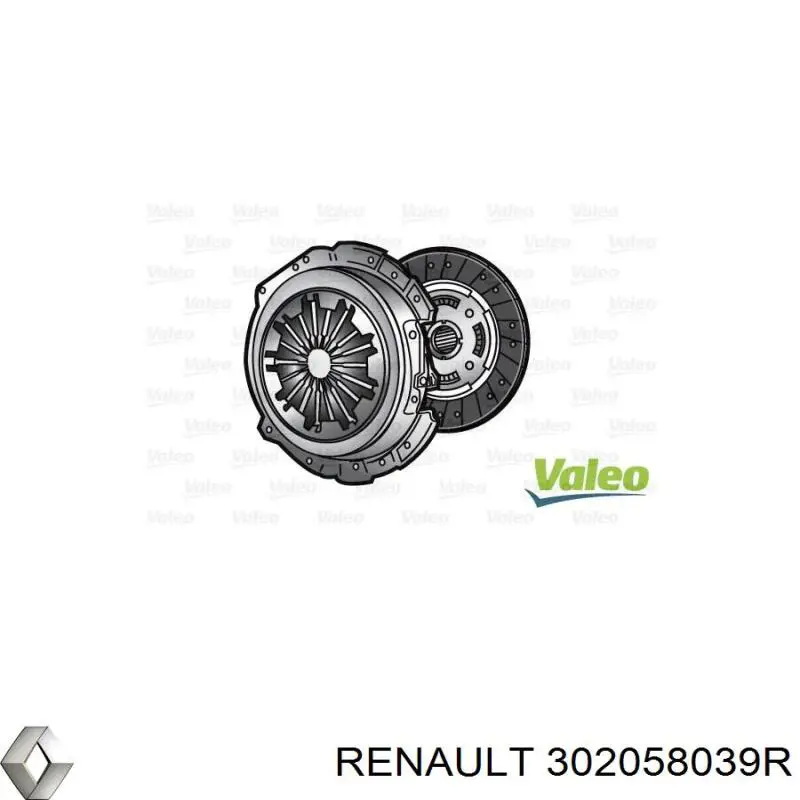 Сцепление 302058039R Renault (RVI)