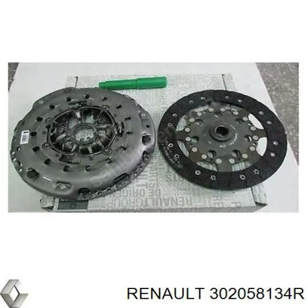 Комплект зчеплення (3 частини) 302058134R Renault (RVI)