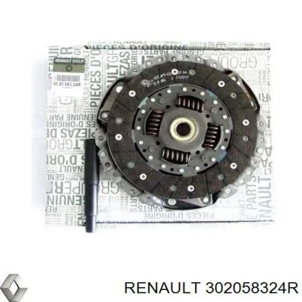 Комплект сцепления (3 части) Renault (RVI) 302058324R цена, от 152.19 USD