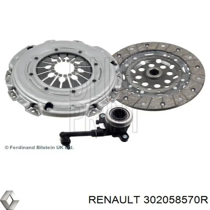 302058570R Renault (RVI) сцепление