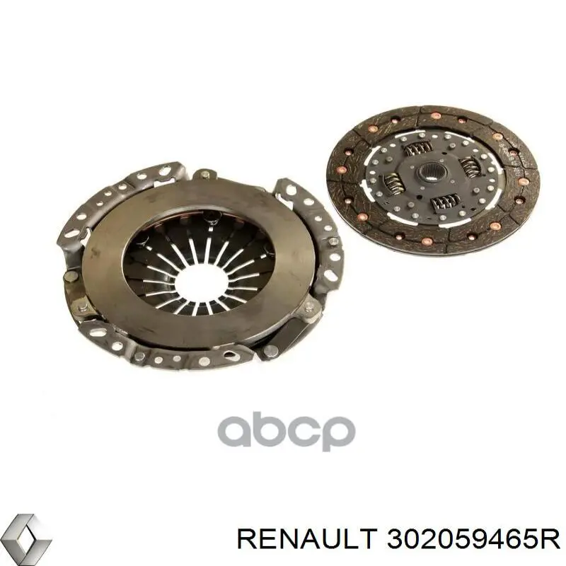 Комплект сцепления (3 части) Renault (RVI) 302059465R цена, от  