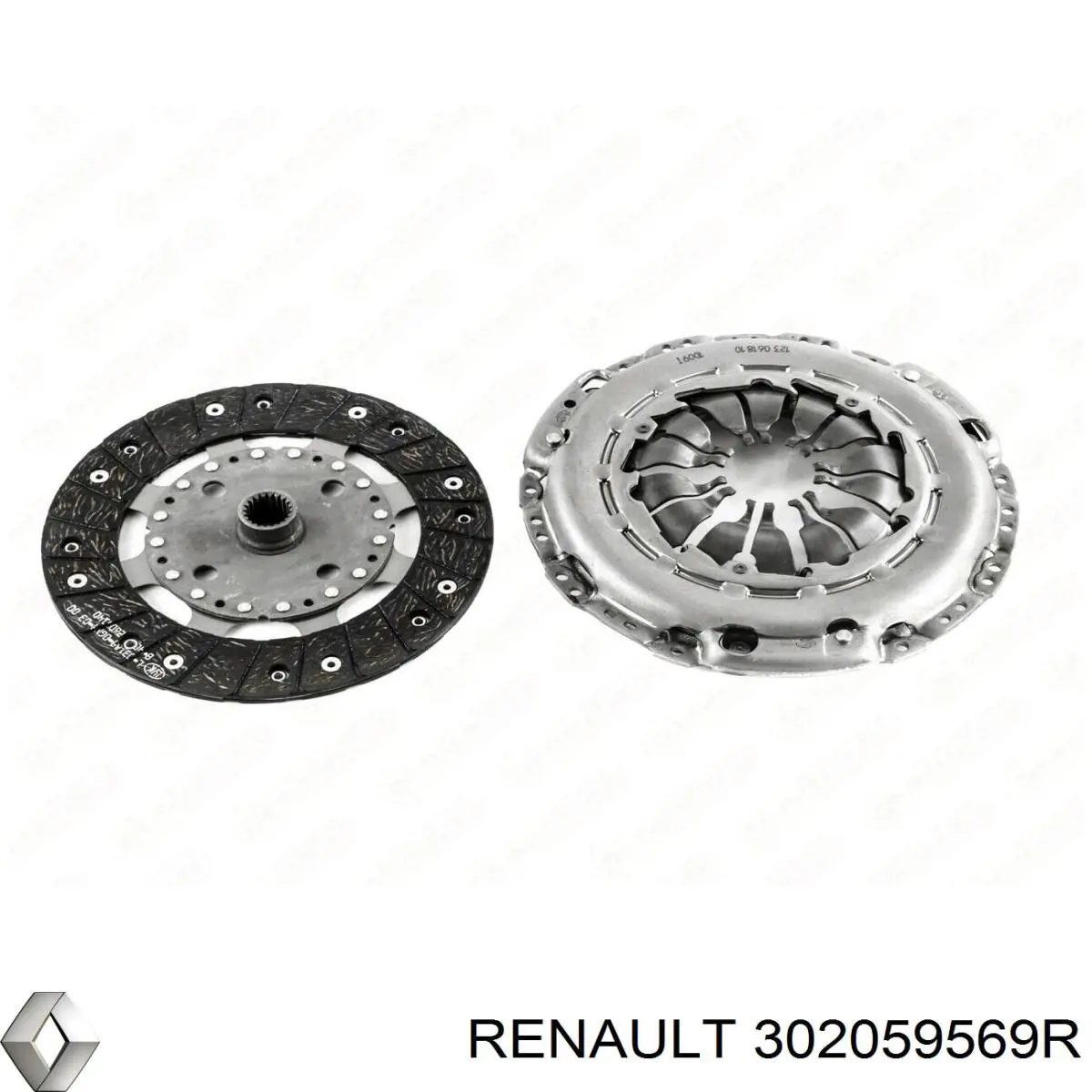 Комплект сцепления Renault (RVI) 302059569R
