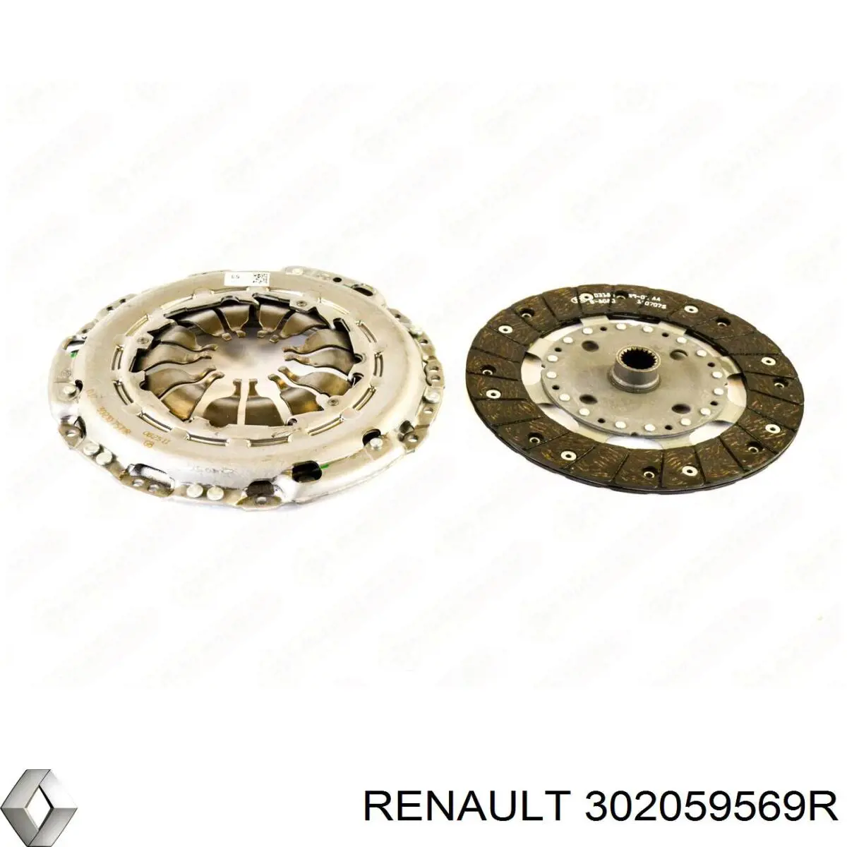 Комплект сцепления (3 части) Renault (RVI) 302059569R цена, от 147.85 USD