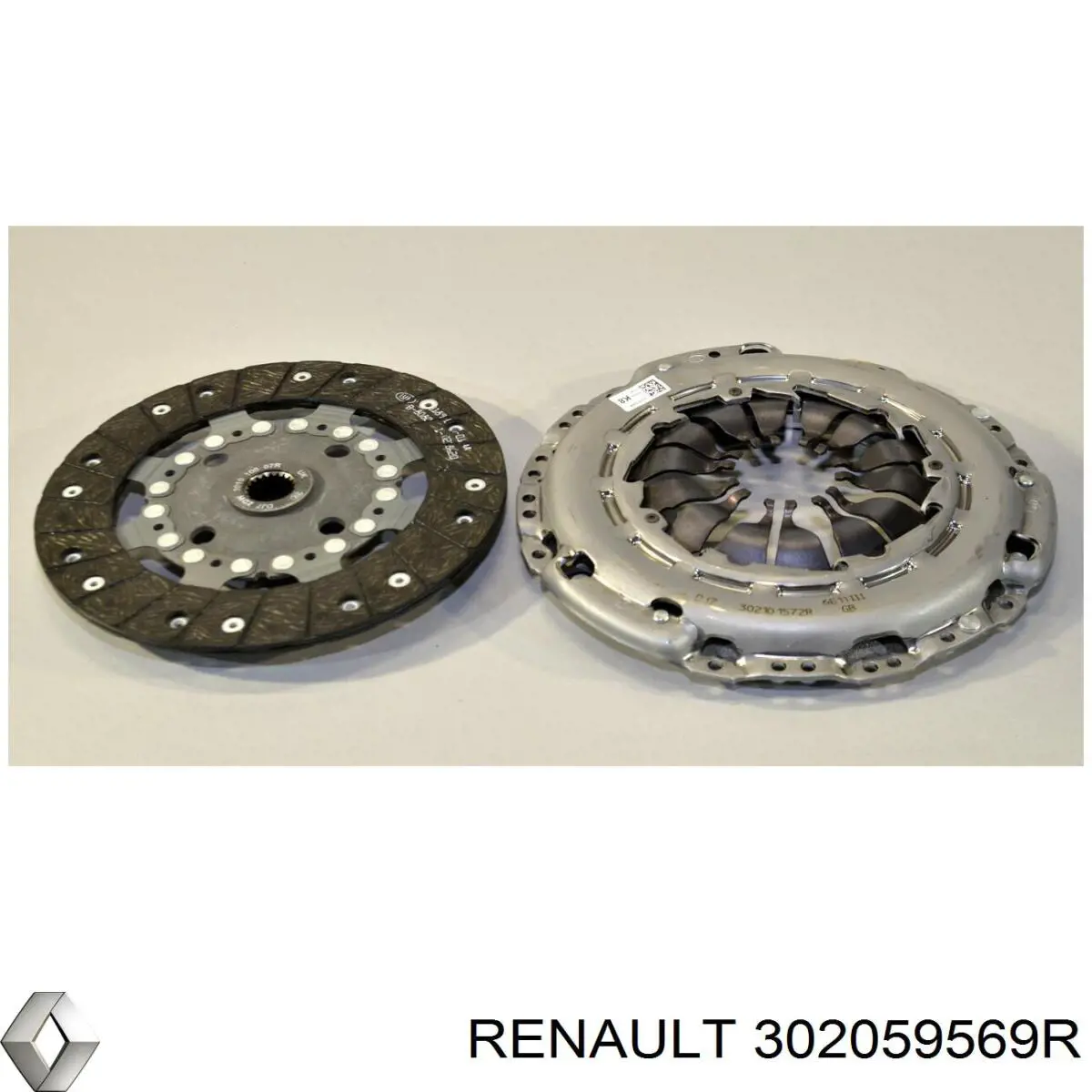 Купить 302059569R Renault (RVI) Комплект сцепления (диск, корзина, подшипник)