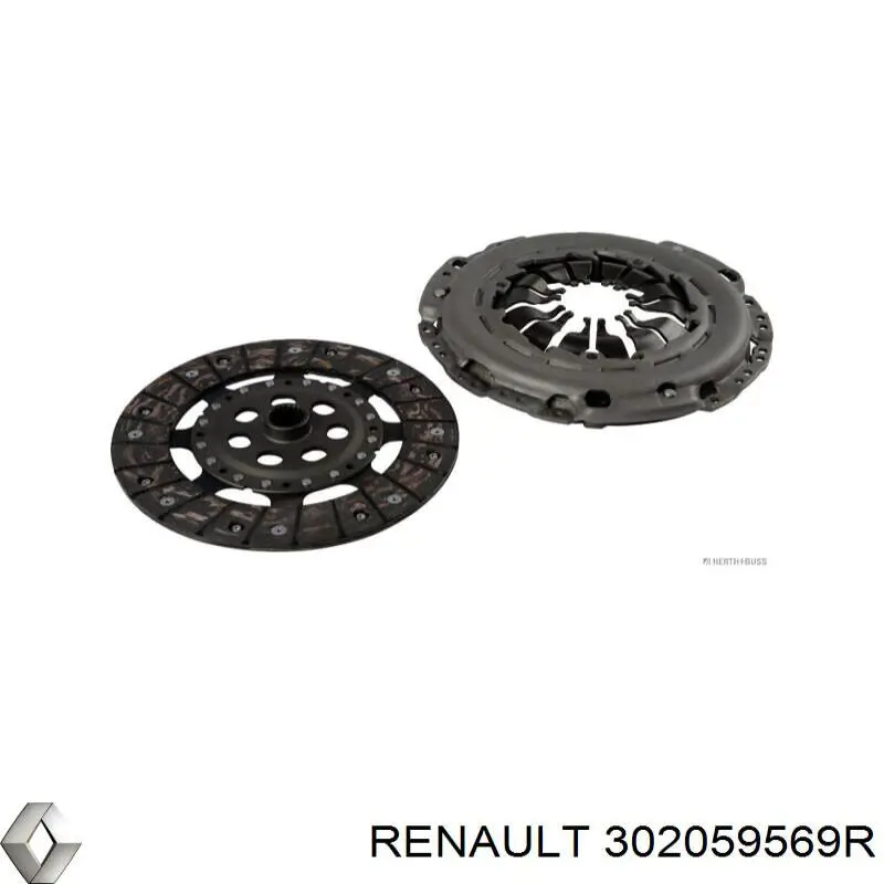 302059569R Renault (RVI) Сцепление в сборе